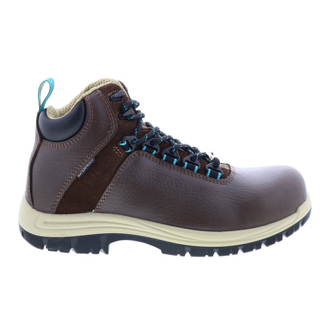 Avenger Breaker Composite Toe EH Waterproof Womens Brown Wide Work Boots