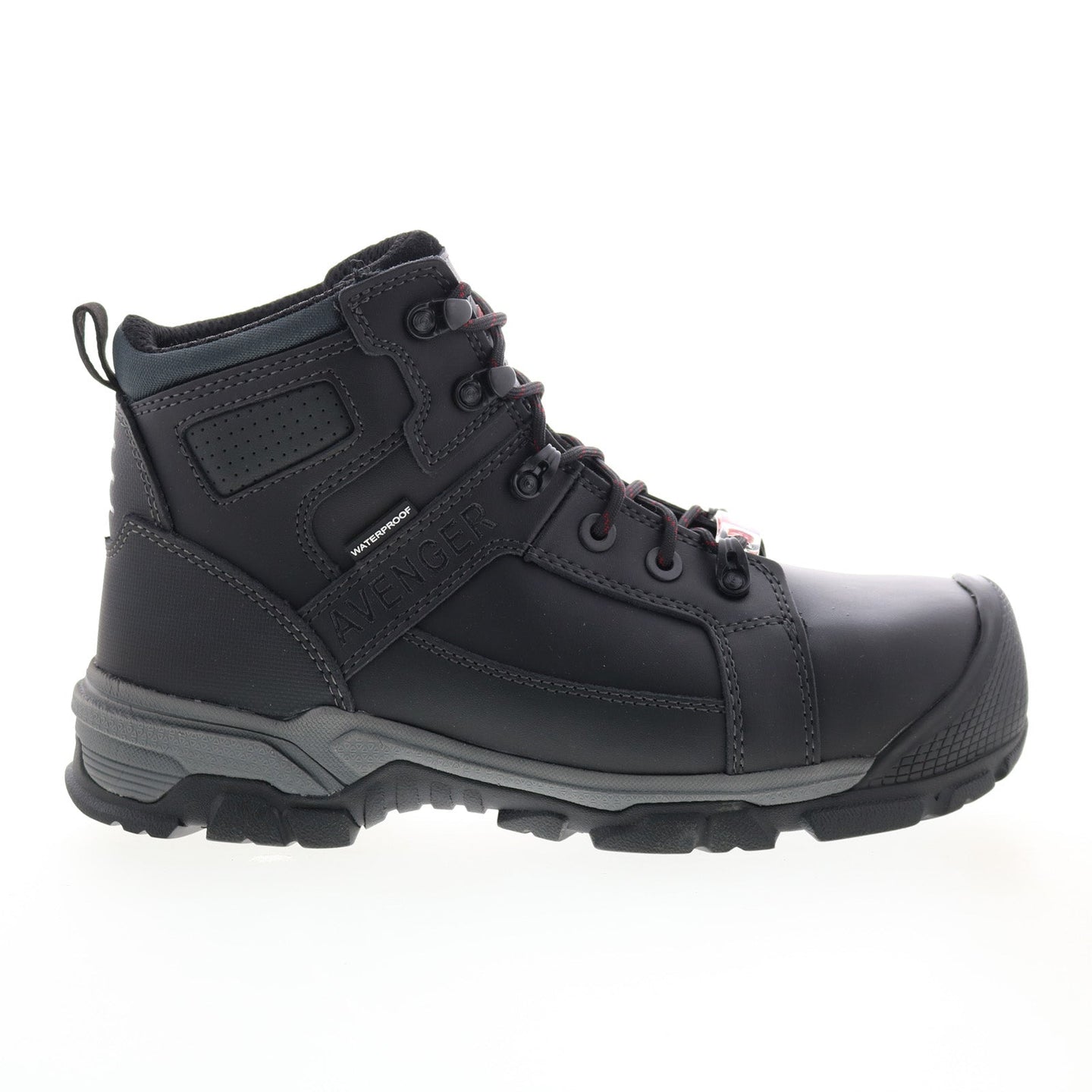 AVENGER 8" Insulated Waterproof Carbon Toe Puncture Resistant EH Work Boot, Color: Brown, Size AVENGER 8" Insulated Waterproof Carbon Toe Puncture Resistant EH Work Boot, Color: Brown, Size