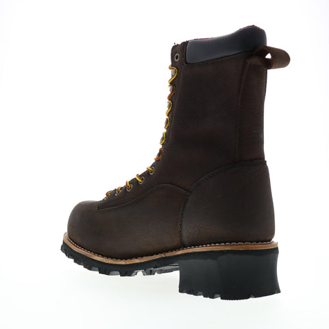 Avenger Logger Composite Toe Waterproof A7356 Mens Brown Wide Work Boots