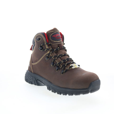 Avenger Flight Alloy Toe A7421 Mens Brown Leather Work & Safety Boots