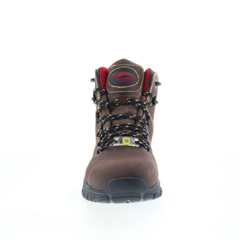 Avenger Flight Alloy Toe A7421 Mens Brown Leather Work & Safety Boots