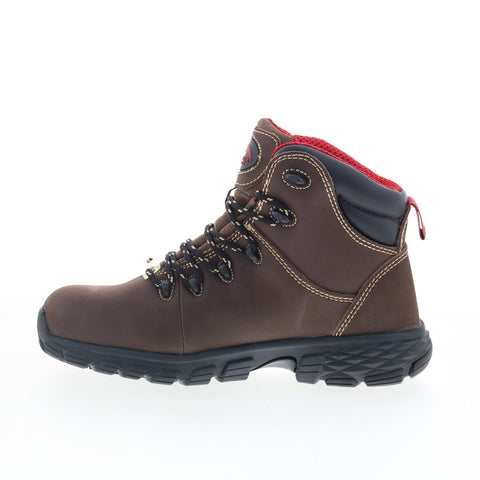 Avenger Flight Alloy Toe A7421 Mens Brown Leather Work & Safety Boots