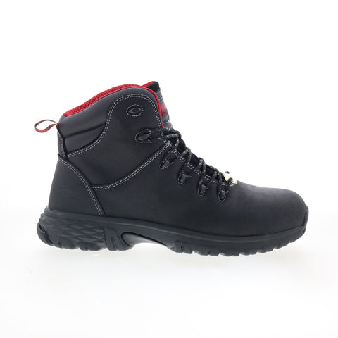 Avenger Flight Alloy Toe A7422 Mens Black Leather Work & Safety Boots