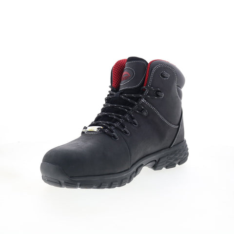 Avenger Flight Alloy Toe A7422 Mens Black Leather Work & Safety Boots