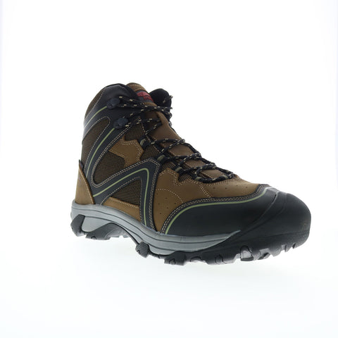 Avenger Crosscut Soft Toe Waterproof A7612 Mens Brown Wide Work Boots