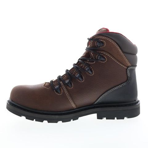 Avenger Hammer Soft Toe WP PR 6" A7645 Mens Brown Extra Wide 4E Work Boots
