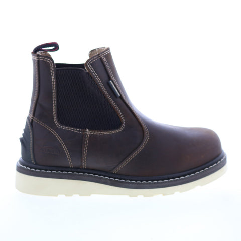 Avenger Wedge Romeo Electrical Hazard Waterproof Womens Brown Work Boots