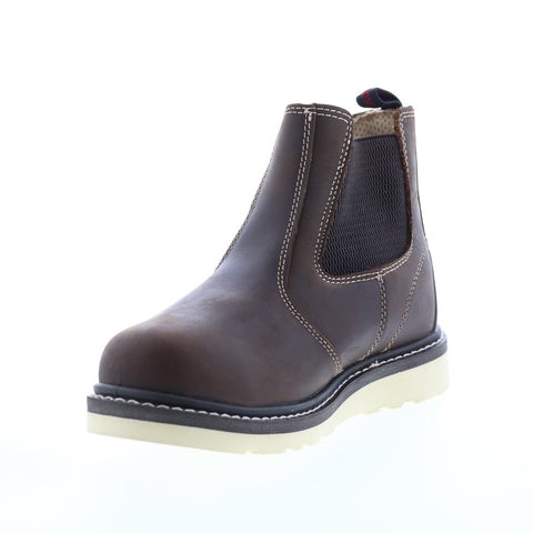 Avenger Wedge Romeo Electrical Hazard Waterproof Womens Brown Work Boots