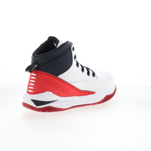 Avenger Reaction Mid Carbon Toe SR A802 Mens White Wide Work & Safety Boots