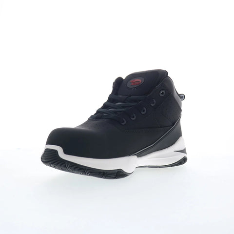 Avenger Reaction Steel Toe A810 Mens Black Wide Leather Work & Safety Boots