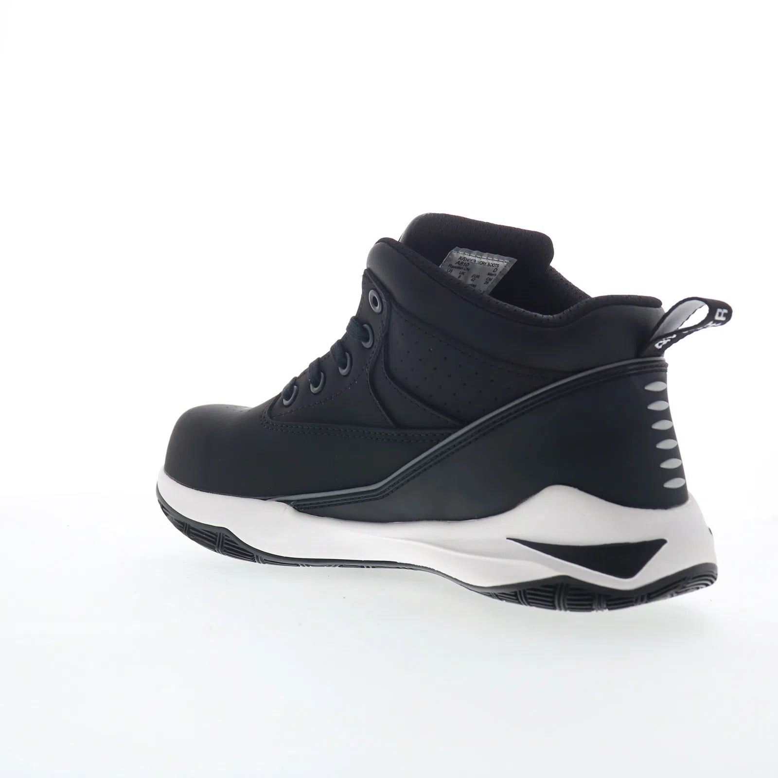 Avenger A810 Reaction Work Boots Leather Steel Toe Mens 10 M Electrical Hazard‎ Avenger A810 Reaction Work Safety Toe Men main image 4