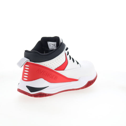 Avenger Reaction Carbon Toe SR A812 Mens White Leather Work & Safety Shoes