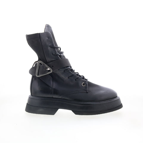 A.S. 98 Vero A90203-301-6002 Womens Black Leather Ankle & Booties Boots