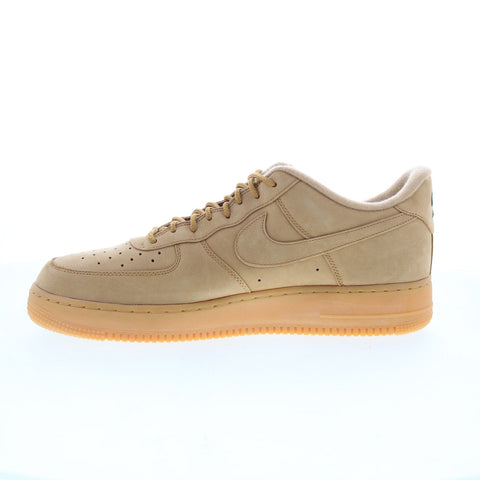Nike Air Force 1 '07 WB AA4061-200 Mens Brown Suede Lifestyle Sneakers Shoes