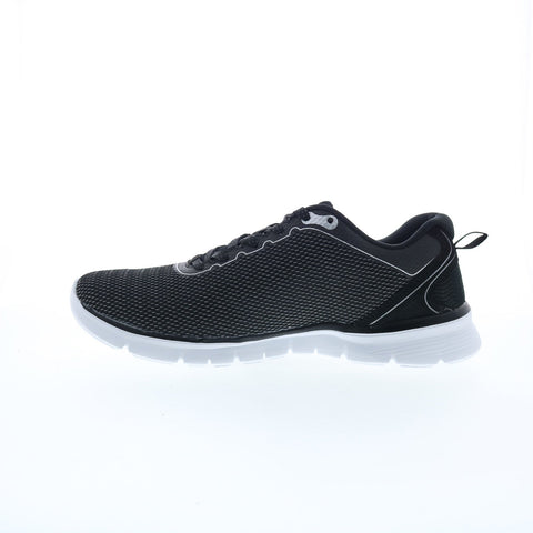 Avia Factor 2.0 AA50062MBS Mens Black Canvas Athletic Running Shoes
