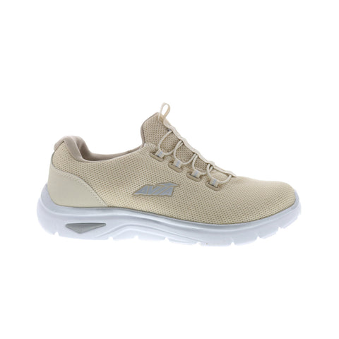 Avia Junction AA50074WTS Womens Beige Mesh Lifestyle Sneakers Shoes