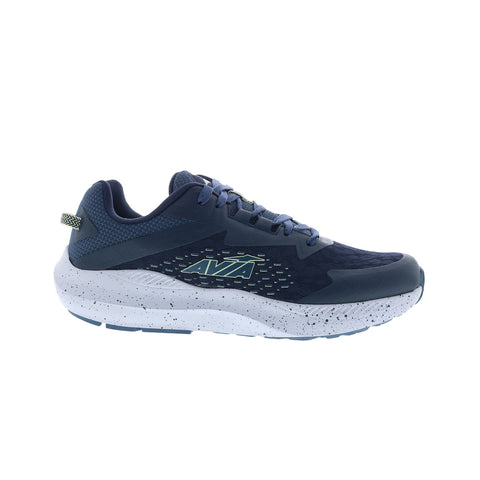 Avia Storm AA50081MVDK Mens Blue Canvas Athletic Running Shoes