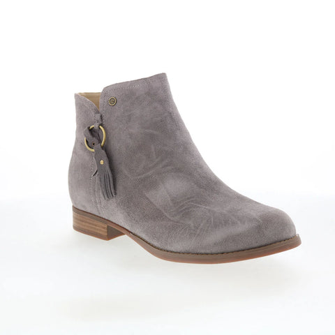 Spenco Abbey Boot Dove SP1042DOV Womens Gray Wide Ankle & Booties Boots