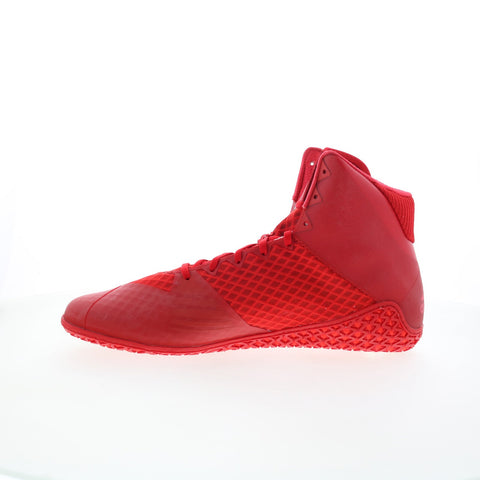 Adidas Mat Wizard 4 AC6972 Mens Red Synthetic Athletic Wrestling Shoes