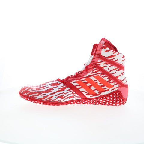Adidas Flying Impact AC7491 Mens Red Synthetic Athletic Wrestling Shoe
