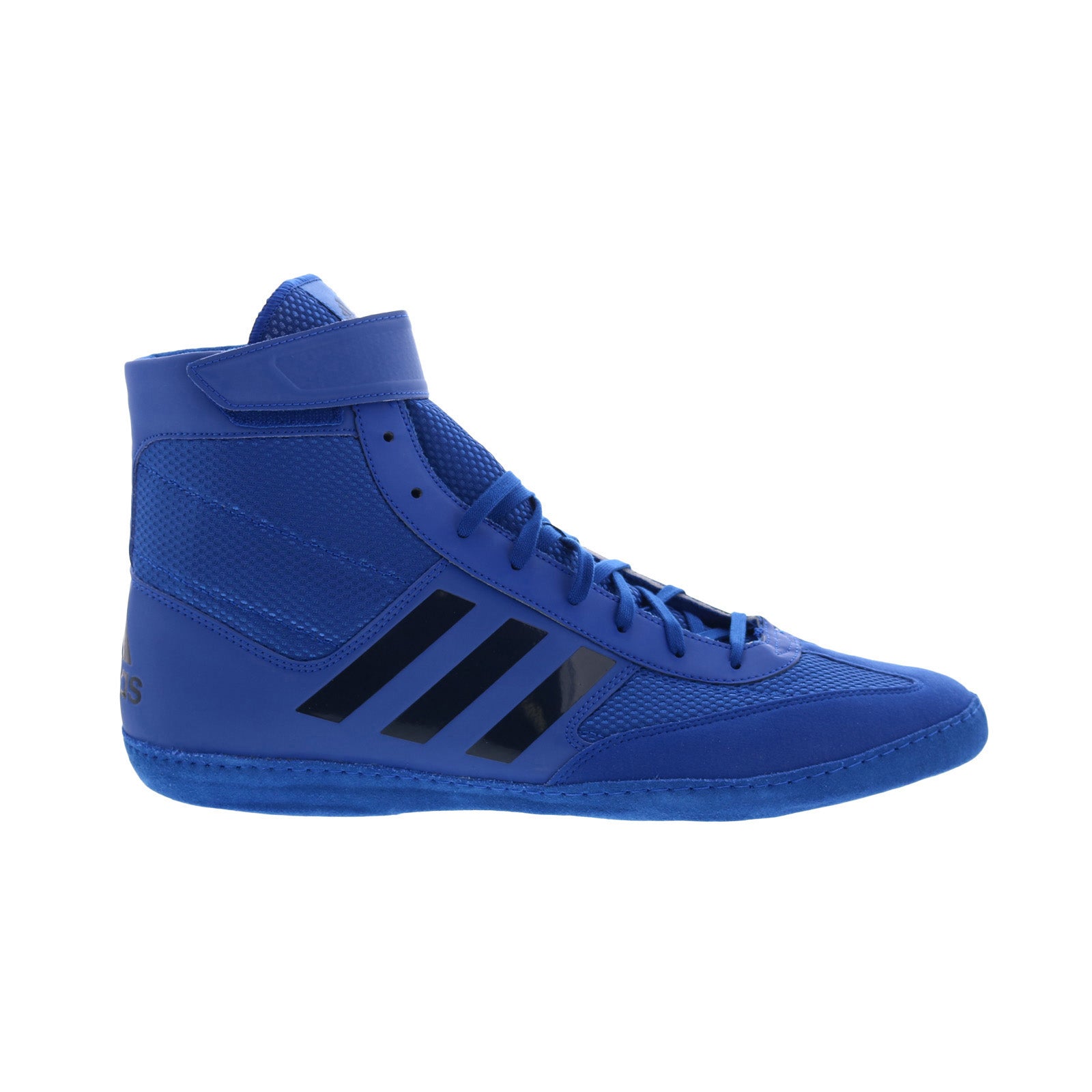 Adidas Combat Speed 5 AC7500 Mens Blue Synthetic Athletic Wrestling Sh