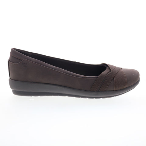 Easy Spirit Acasia 3 SEACASIA3 Womens Brown Wide Loafer Flats Shoes