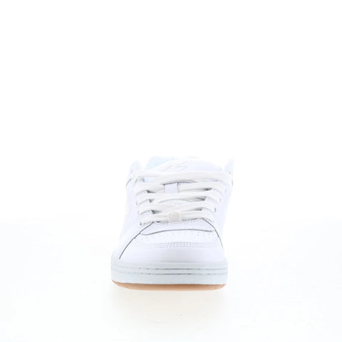 ES Accel 5101000215100 Mens White Leather Skate Inspired Sneakers Shoes