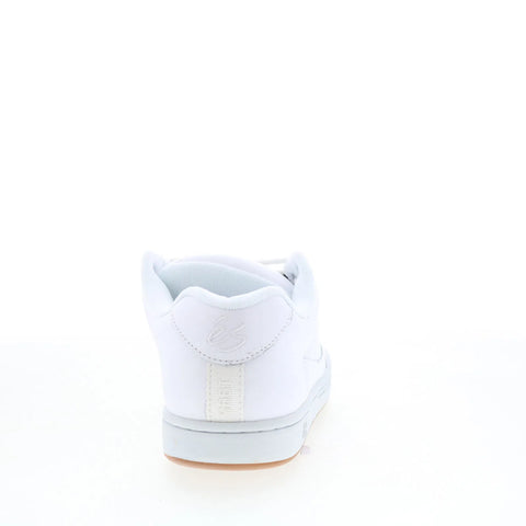 ES Accel 5101000215100 Mens White Leather Skate Inspired Sneakers Shoes