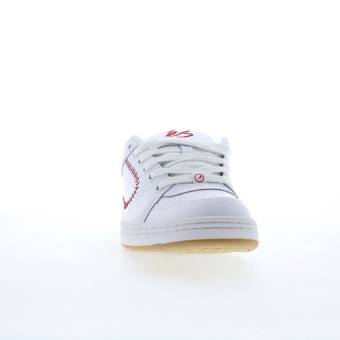 ES Accel 5101000215159 Mens White Leather Skate Inspired Sneakers Shoes