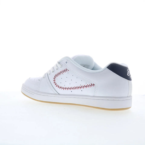 ES Accel 5101000215159 Mens White Leather Skate Inspired Sneakers Shoes