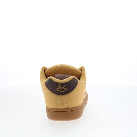 ES Accel 5101000215249 Mens Brown Nubuck Skate Inspired Sneakers Shoes