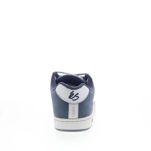 ES Accel 5101000215407 Mens Blue Leather Skate Inspired Sneakers Shoes