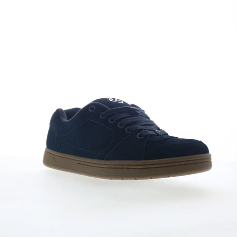 ES Accel 5101000215460 Mens Blue Suede Skate Inspired Sneakers Shoes