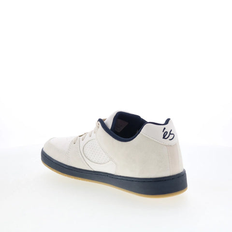 ES Accel Slim 5101000144153 Mens White Suede Skate Inspired Sneakers Shoes