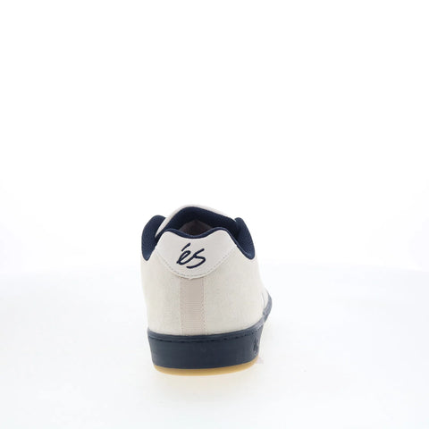 ES Accel Slim 5101000144153 Mens White Suede Skate Inspired Sneakers Shoes
