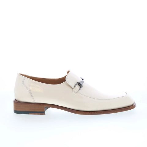 Mezlan Accola 29730 Mens Beige Leather Loafers & Slip Ons Casual Shoes