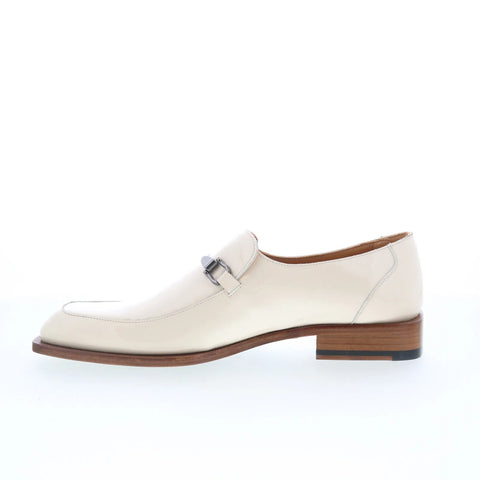 Mezlan Accola 29730 Mens Beige Leather Loafers & Slip Ons Casual Shoes