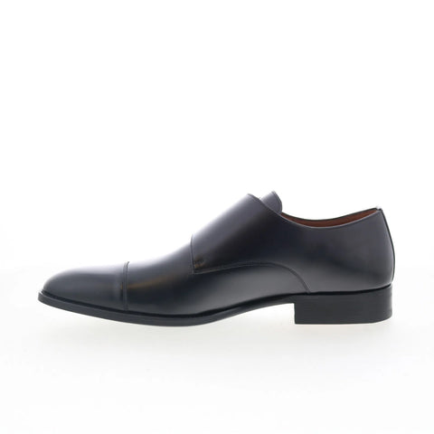 Mezlan Actore 21151 Mens Black Leather Loafers & Slip Ons Casual Shoes