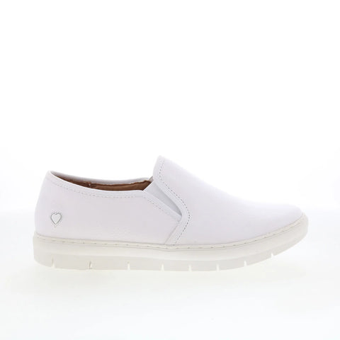 Nurse Mates Adela 259604 Womens White Loafers & Slip Ons Casual Shoes