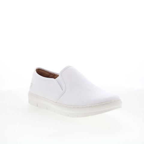 Nurse Mates Adela 259604 Womens White Loafers & Slip Ons Casual Shoes