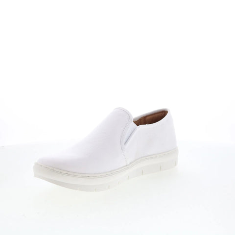 Nurse Mates Adela 259604 Womens White Loafers & Slip Ons Casual Shoes