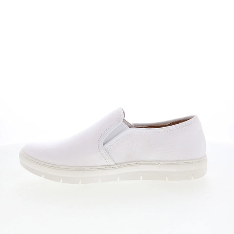 Nurse Mates Adela 259604 Womens White Loafers & Slip Ons Casual Shoes