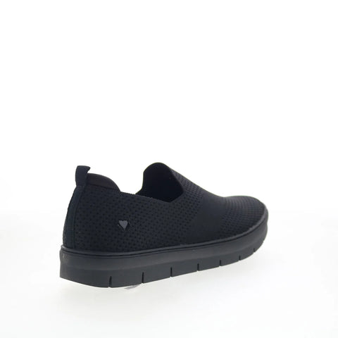 Nurse Mates Adela II NM0003701 Womens Black Loafers & Slip Ons Casual Shoes