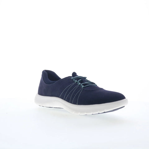 Clarks Adella Stroll 26165190 Womens Blue Wide Lifestyle Sneakers Shoes