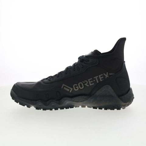 Adidas Adicross GTX GW2119 Mens Black Synthetic Lace Up Athletic Golf Shoes