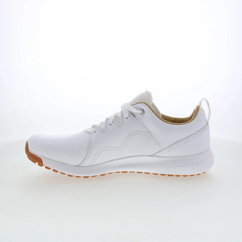 Adidas Adicross PPF BB7880 Mens White Leather Lace Up Athletic Golf Shoes