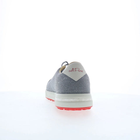 Adidas Adipure SP Knit EE9194 Mens Gray Canvas Lace Up Athletic Golf Shoes