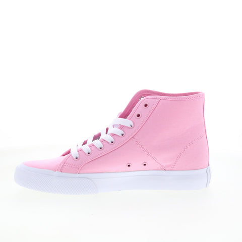 DC Manual HI ADJ300264 Mens Pink Canvas Lifestyle Sneakers Shoes