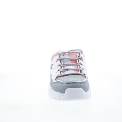 DC Decel ADJS700091-AMP Womens Gray Leather Skate Inspired Sneakers Shoes