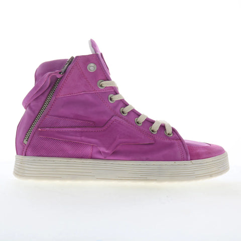 A.S. 98 Adler Womens Pink Leather Lace Up Lifestyle Sneakers Shoes